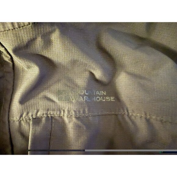 Mountain Warehouse Rain Jacket Boys 9-10 Black/red Waterproof Hood - Picture 3 of 11